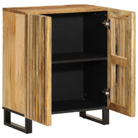 Thumbnail for Sideboard 60x34x75 cm Raues Massives Mangoholz