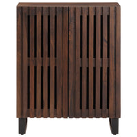 Thumbnail for Sideboard Braun 60x34x75 cm Massivholz Mango