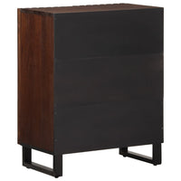 Thumbnail for Sideboard Braun 60x34x75 cm Massivholz Mango