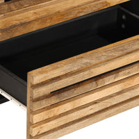 Thumbnail for Sideboard 60x34x75 cm Raues Massives Mangoholz