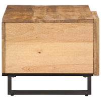 Thumbnail for Couchtisch 80x51x40 cm Raues Massives Mangoholz