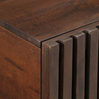 Thumbnail for Couchtisch Braun 80x51x40 cm Massivholz Mango