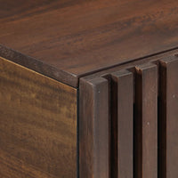 Thumbnail for Couchtisch Braun 80x51x40 cm Massivholz Mango