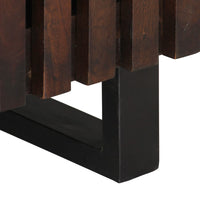 Thumbnail for Couchtisch Braun 100x55x40 cm Massivholz Mango