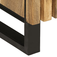 Thumbnail for Sideboard 38x34x160 cm Raues Massives Mangoholz