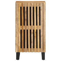 Thumbnail for Sideboard 40x34x75 cm Raues Massives Mangoholz
