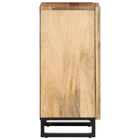 Thumbnail for Sideboard 40x34x75 cm Raues Massives Mangoholz