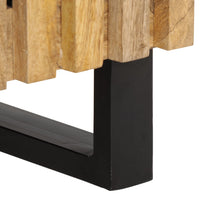 Thumbnail for Sideboard 40x34x75 cm Raues Massives Mangoholz
