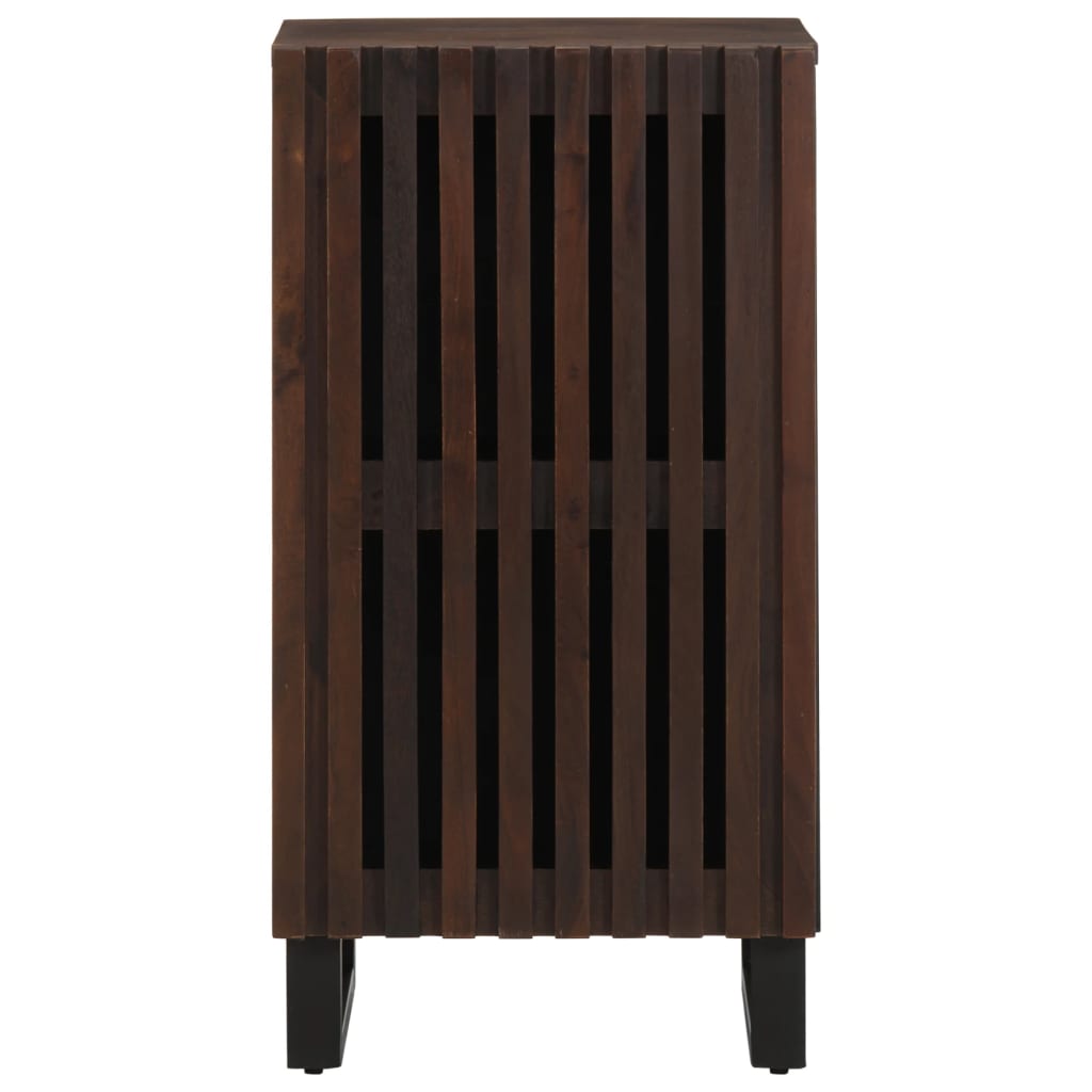 Sideboard Braun 40x34x75 cm Massivholz Mango