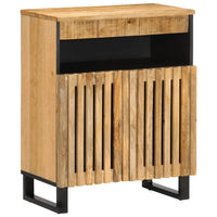 Thumbnail for Sideboard 60x34x75 cm Raues Massives Mangoholz