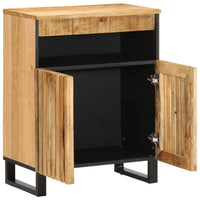 Thumbnail for Sideboard 60x34x75 cm Raues Massives Mangoholz