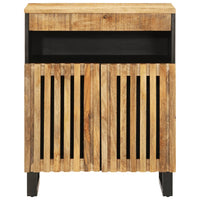 Thumbnail for Sideboard 60x34x75 cm Raues Massives Mangoholz