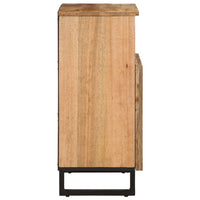 Thumbnail for Sideboard 60x34x75 cm Raues Massives Mangoholz