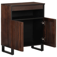 Thumbnail for Sideboard Braun 60x34x75 cm Massivholz Mango