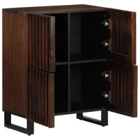 Thumbnail for Sideboard Braun 60x34x75 cm Massivholz Mango