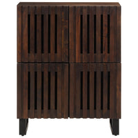 Thumbnail for Sideboard Braun 60x34x75 cm Massivholz Mango