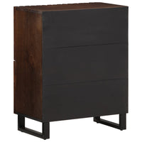 Thumbnail for Sideboard Braun 60x34x75 cm Massivholz Mango