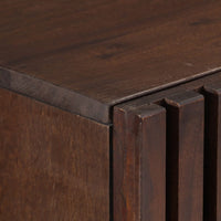 Thumbnail for Sideboard Braun 60x34x75 cm Massivholz Mango