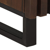 Thumbnail for Sideboard Braun 60x34x75 cm Massivholz Mango
