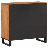 Thumbnail for Sideboard 80x34x75 cm Massivholz Akazie