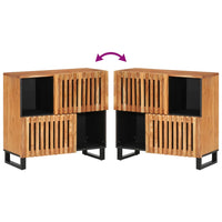 Thumbnail for Sideboard 80x34x75 cm Massivholz Akazie