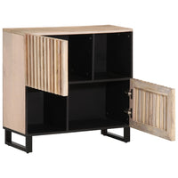 Thumbnail for Sideboard 80x34x75 cm Massivholz Mango