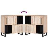 Thumbnail for Sideboard 80x34x75 cm Massivholz Mango