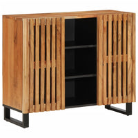 Thumbnail for Sideboard 90x34x75 cm Massivholz Akazie