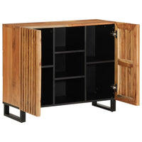 Thumbnail for Sideboard 90x34x75 cm Massivholz Akazie