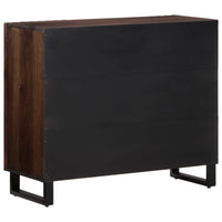 Thumbnail for Sideboard Braun 90x34x75 cm Massivholz Mango