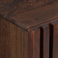 Thumbnail for Sideboard Braun 90x34x75 cm Massivholz Mango