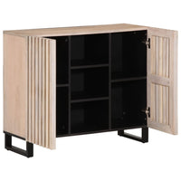 Thumbnail for Sideboard 90x34x75 cm Massivholz Mango