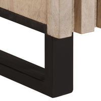 Thumbnail for Sideboard 90x34x75 cm Massivholz Mango