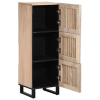 Thumbnail for Highboard 40x34x110 cm Massivholz Mango