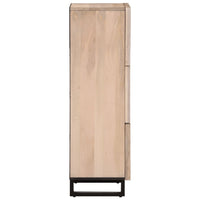 Thumbnail for Highboard 40x34x110 cm Massivholz Mango