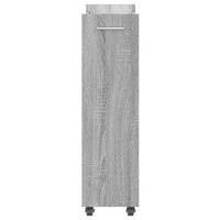 Thumbnail for Schrank mit Rollen Grau Sonoma 60x22x79 cm Holzwerkstoff