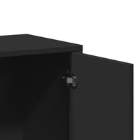 Thumbnail for Sideboard Schwarz 60x31x70 cm Holzwerkstoff