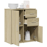 Thumbnail for Sideboard Sonoma-Eiche 60x31x70 cm Holzwerkstoff