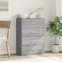 Thumbnail for Sideboard Grau Sonoma 60x31x84 cm Holzwerkstoff