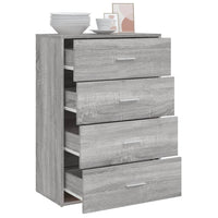Thumbnail for Sideboard Grau Sonoma 60x31x84 cm Holzwerkstoff