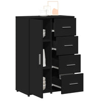 Thumbnail for Sideboard Schwarz 60x31x84 cm Holzwerkstoff