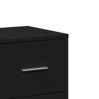 Thumbnail for Sideboard Schwarz 60x31x84 cm Holzwerkstoff