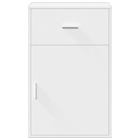 Thumbnail for Beistellschrank Weiß 56,5x39x90 cm Holzwerkstoff