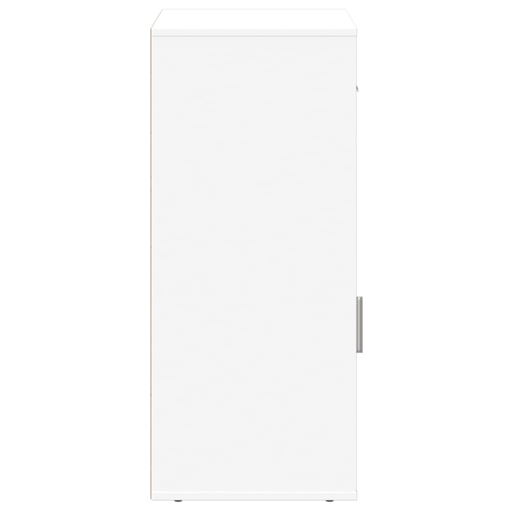 Beistellschrank Weiß 56,5x39x90 cm Holzwerkstoff