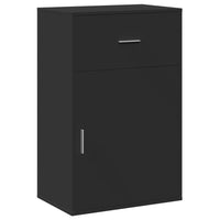 Thumbnail for Beistellschrank Schwarz 56,5x39x90 cm Holzwerkstoff
