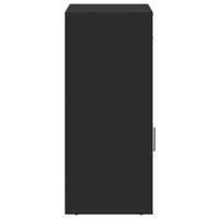 Thumbnail for Beistellschrank Schwarz 56,5x39x90 cm Holzwerkstoff