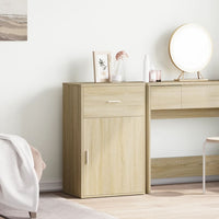Thumbnail for Beistellschrank Sonoma-Eiche 56,5x39x90 cm Holzwerkstoff