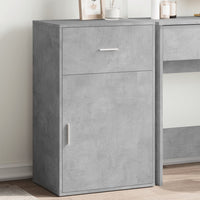 Thumbnail for Beistellschrank Betongrau 56,5x39x90 cm Holzwerkstoff