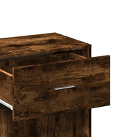 Thumbnail for Beistellschrank Räuchereiche 56,5x39x90 cm Holzwerkstoff