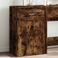 Thumbnail for Beistellschrank Räuchereiche 56,5x39x90 cm Holzwerkstoff
